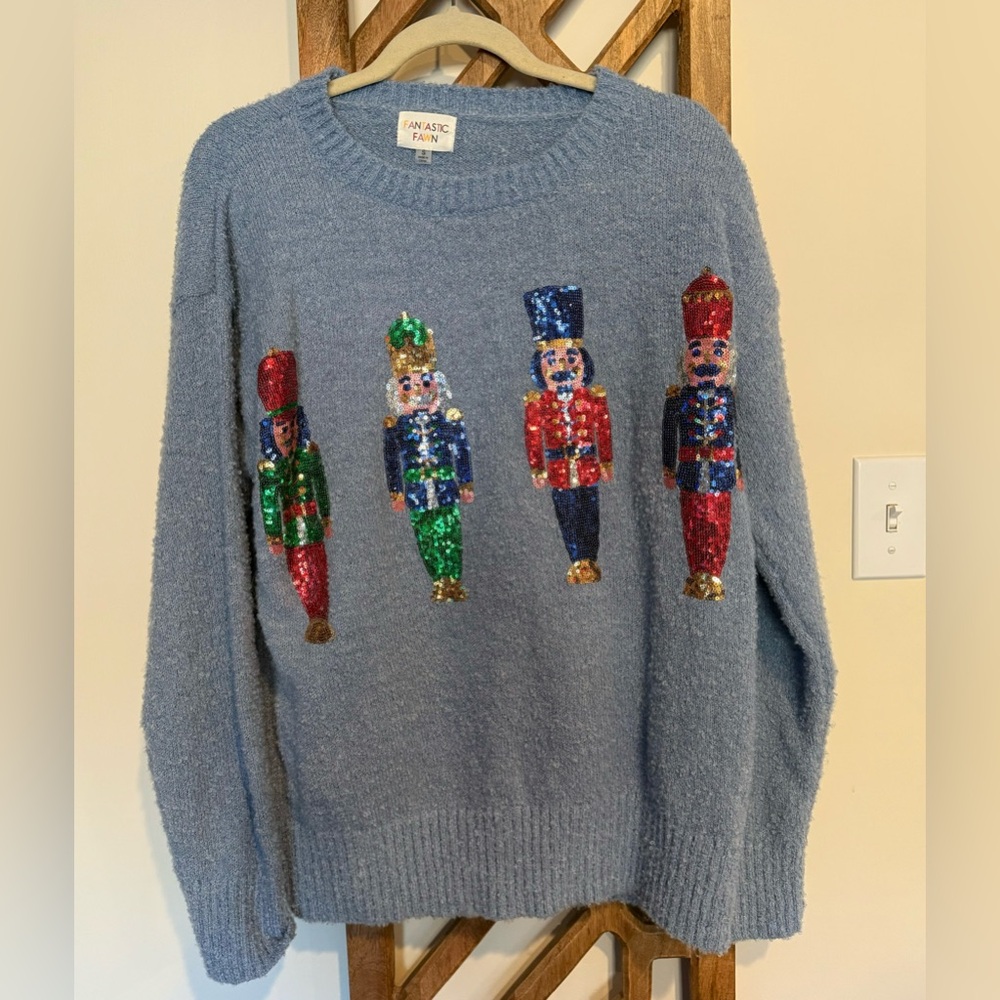 Nutcracker Sequin Sweater